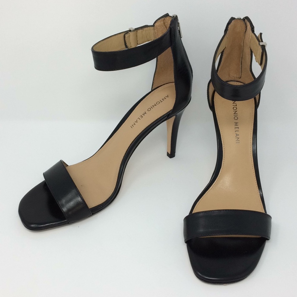 {Antonio Melani} Ankle Strap Heels